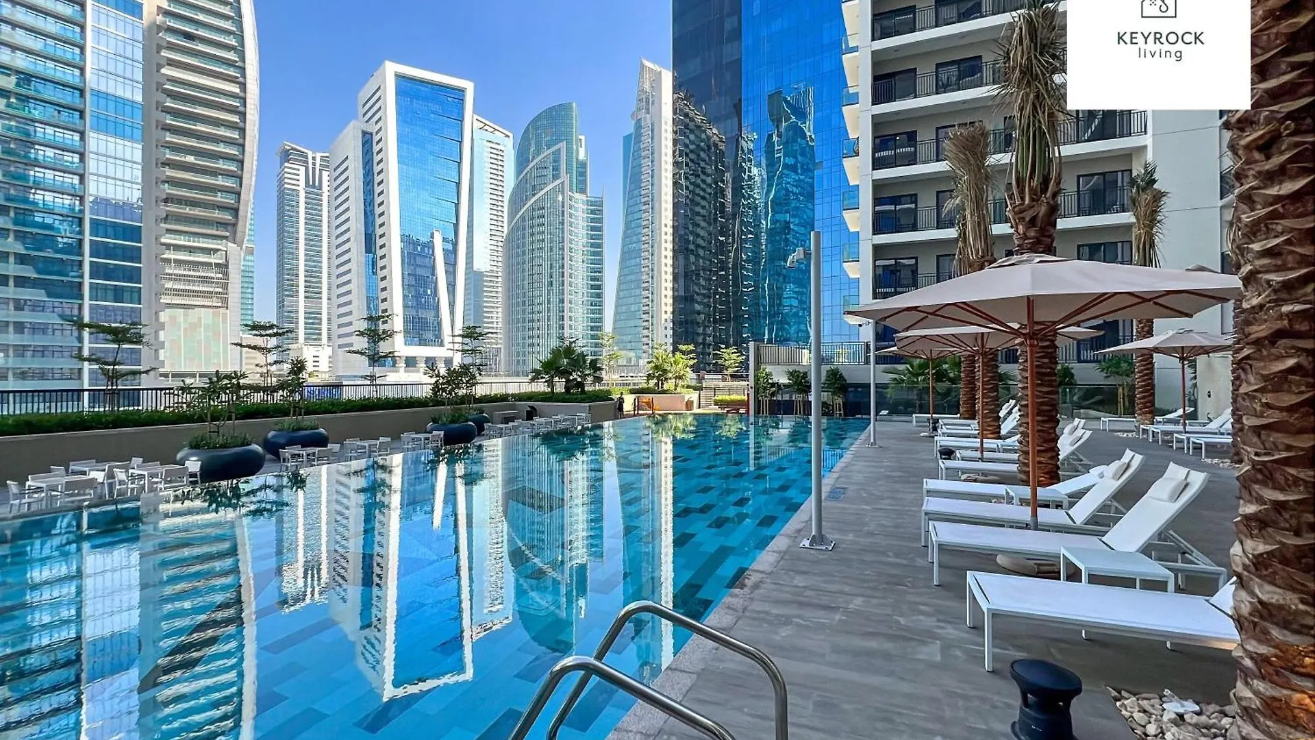 Keyrock Living - Zada 1Br With Pool & Gym Access Apartment Dubai United Arab Emirates